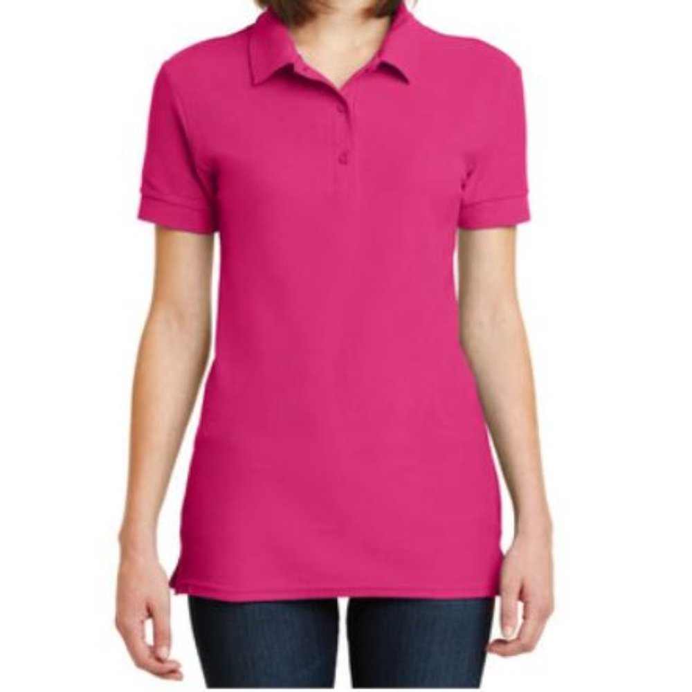 Ladies Gildan Premium Cotton Polo Shirts